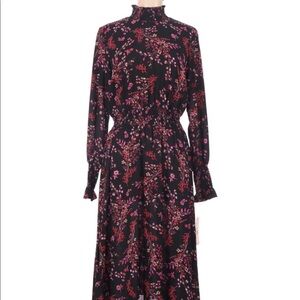 Nanette Lepore size 8 dragonfruit NWT floral dress